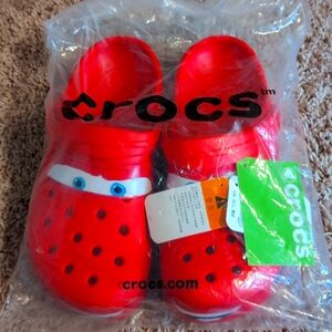 Lighting Mcqueen croc style clogs W9/M7